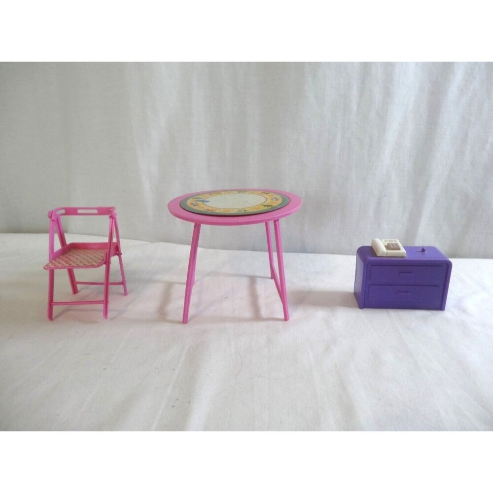Barbie Magical RV Camper Replacement Furniture +Barbie Doll‎ House M.I.I. 1993